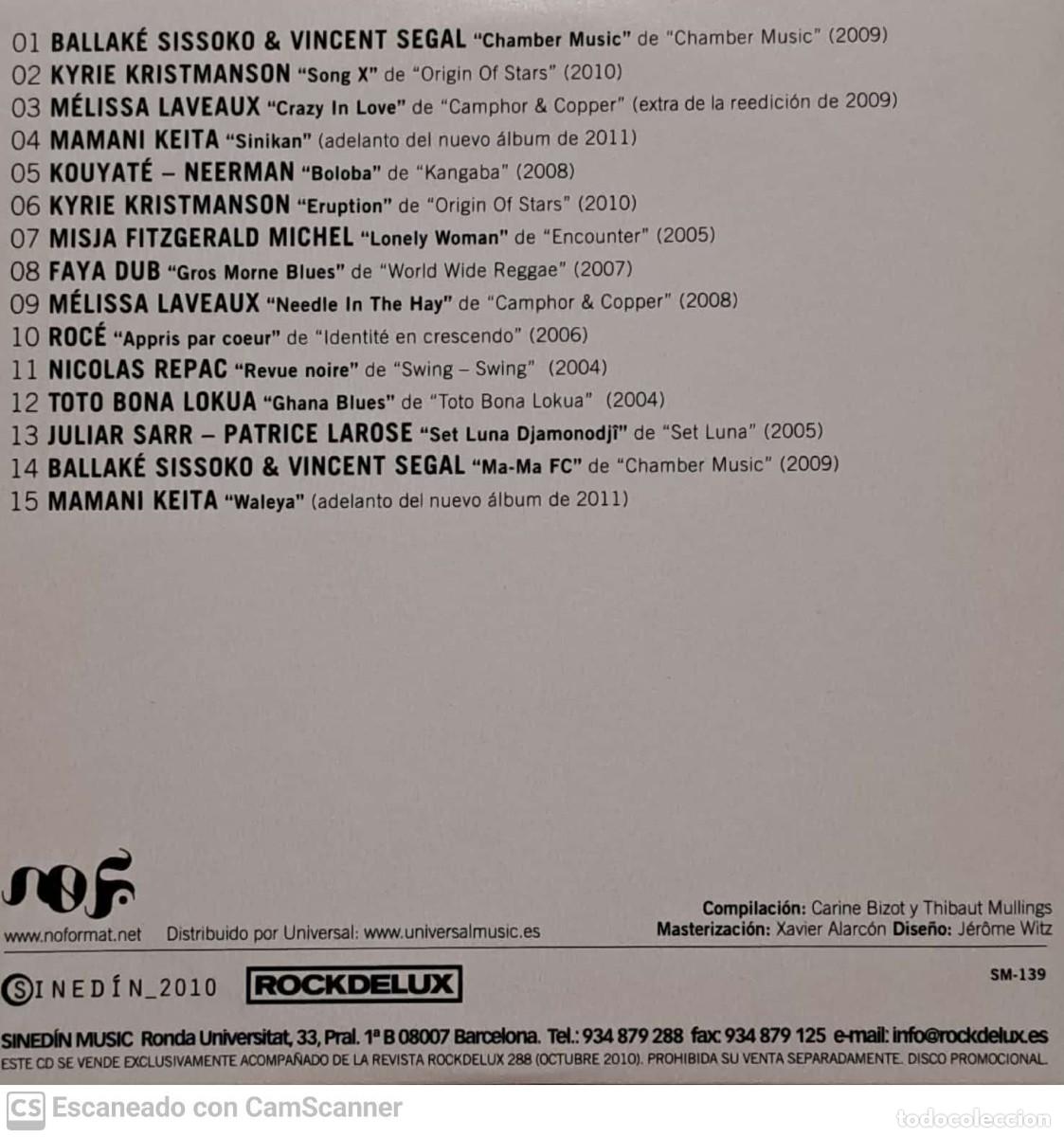CDs de m&uacute;sica: Various &lrm;&ndash; No Format - Foto 2