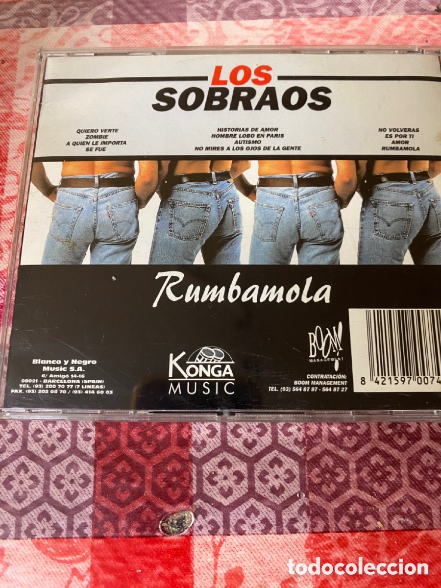 CDs de m&uacute;sica: Los sobraos rumbamola - Foto 2