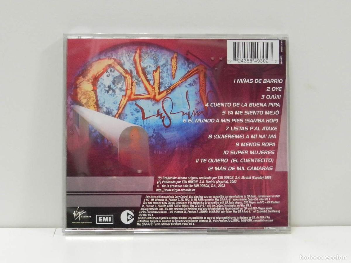 CDs de m&uacute;sica: DISCO CD. Las Ni&ntilde;as &ndash; Oj&uacute;. COMPACT DISC. - Foto 2