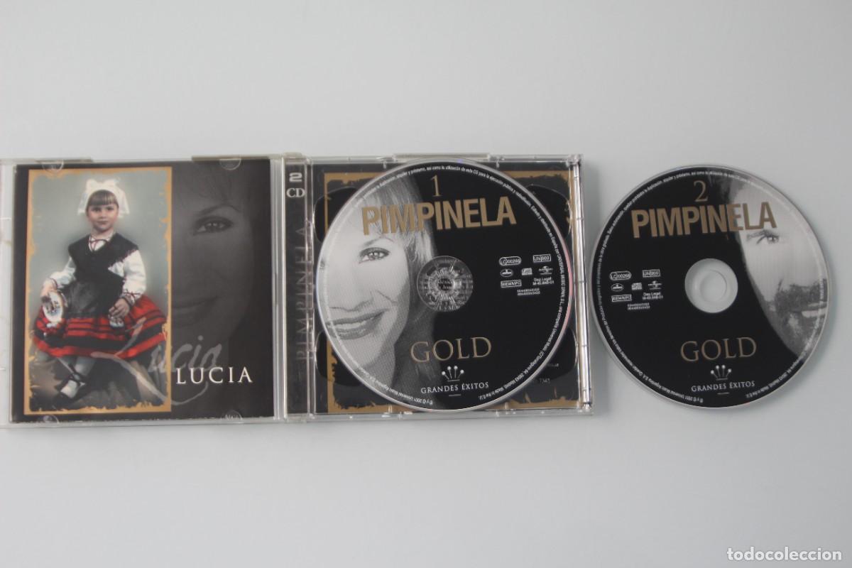 CDs de m&uacute;sica: PIMPINELA GOLD GRANDES EXITOS 2 CD - Foto 2