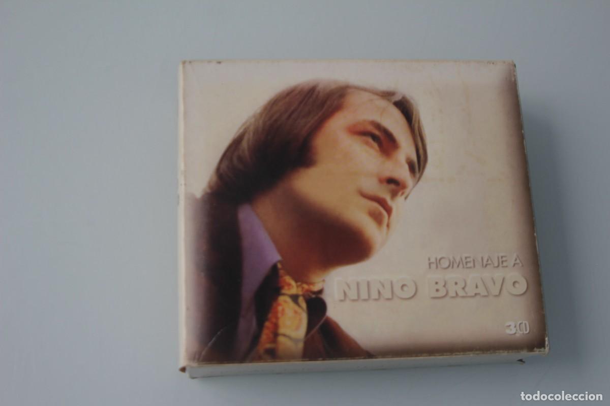 CDs de m&uacute;sica: HOMENAJE A NINO BRAVO 3 CD - Foto 1