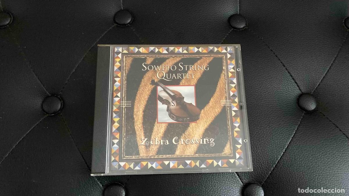 CDs de m&uacute;sica: CD. Soweto String Quartet. Zebra Crossing - Foto 1