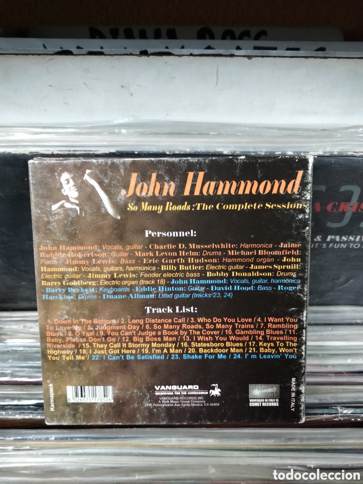 CDs de m&uacute;sica: John hammond so many roads - Foto 2