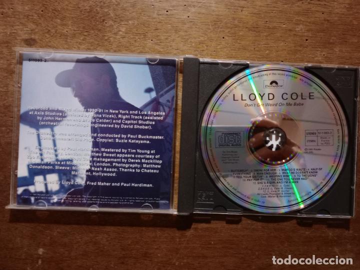 CDs de m&uacute;sica: Lloyd Cole - dont get weird on me, babe - Foto 2