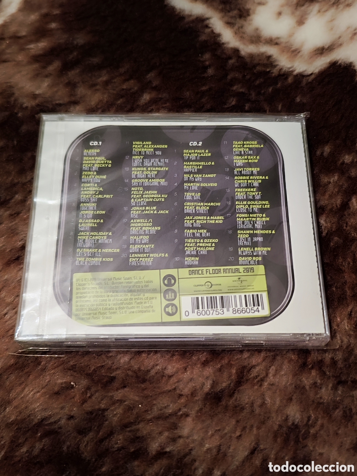CDs de m&uacute;sica: 2CD DANCEFLOOR ANNUAL 2019 NUEVO - Foto 2