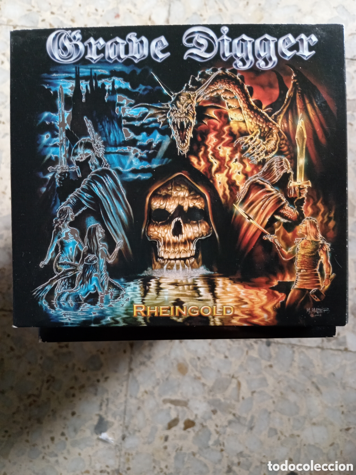 CDs de m&uacute;sica: CD GRAVE DIGGER RHEINGOLD - Foto 1