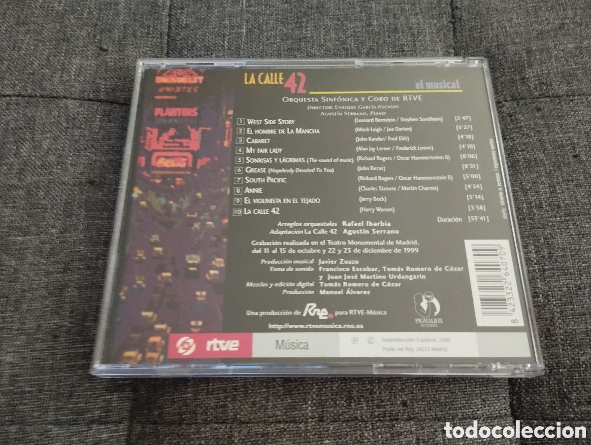 CDs de m&uacute;sica: LA CALLE 42. EL MUSICAL (CD) - Foto 3