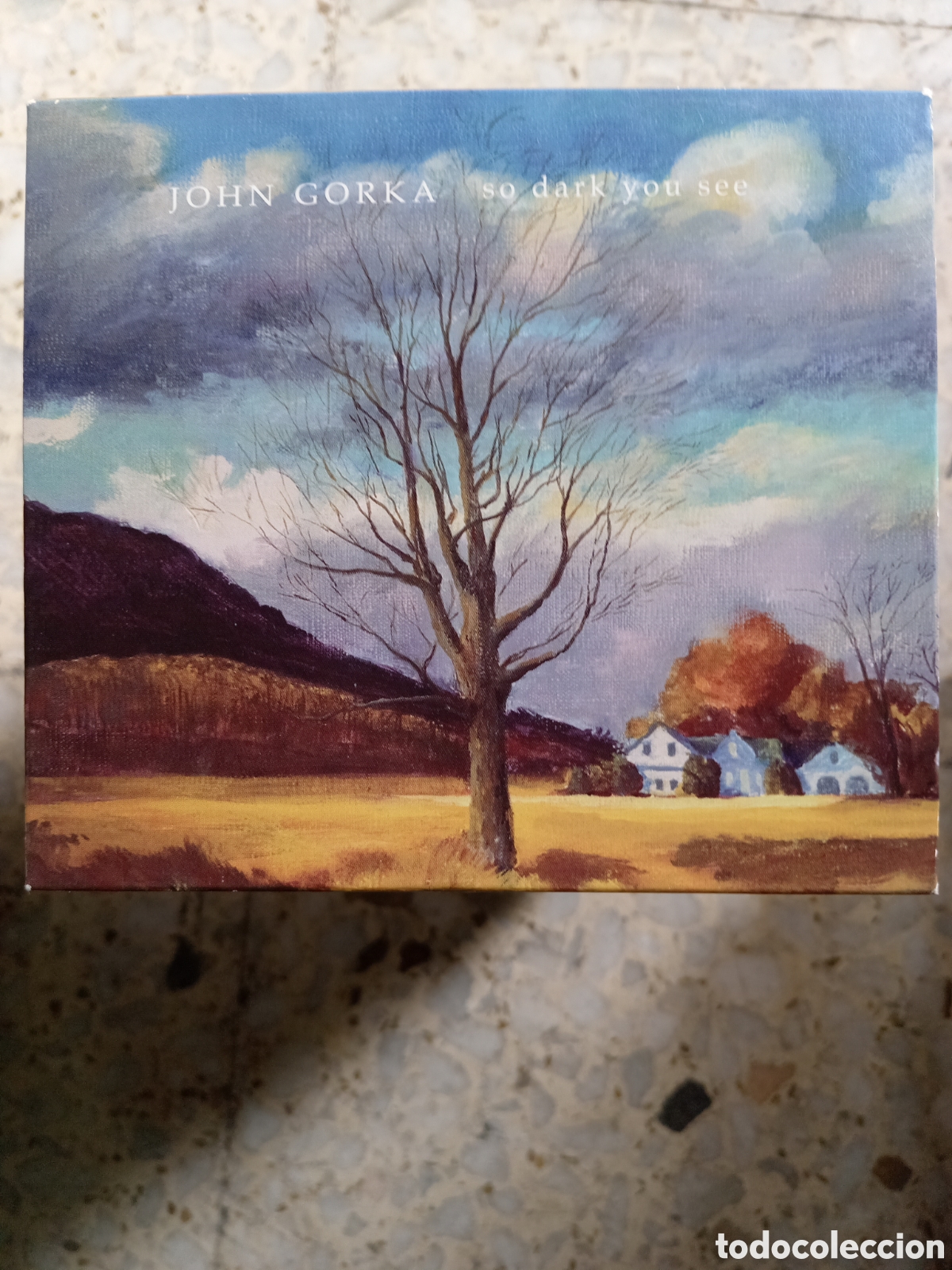 CDs de m&uacute;sica: CD JOHN GORKA SO DARK YOU SEE - Foto 1