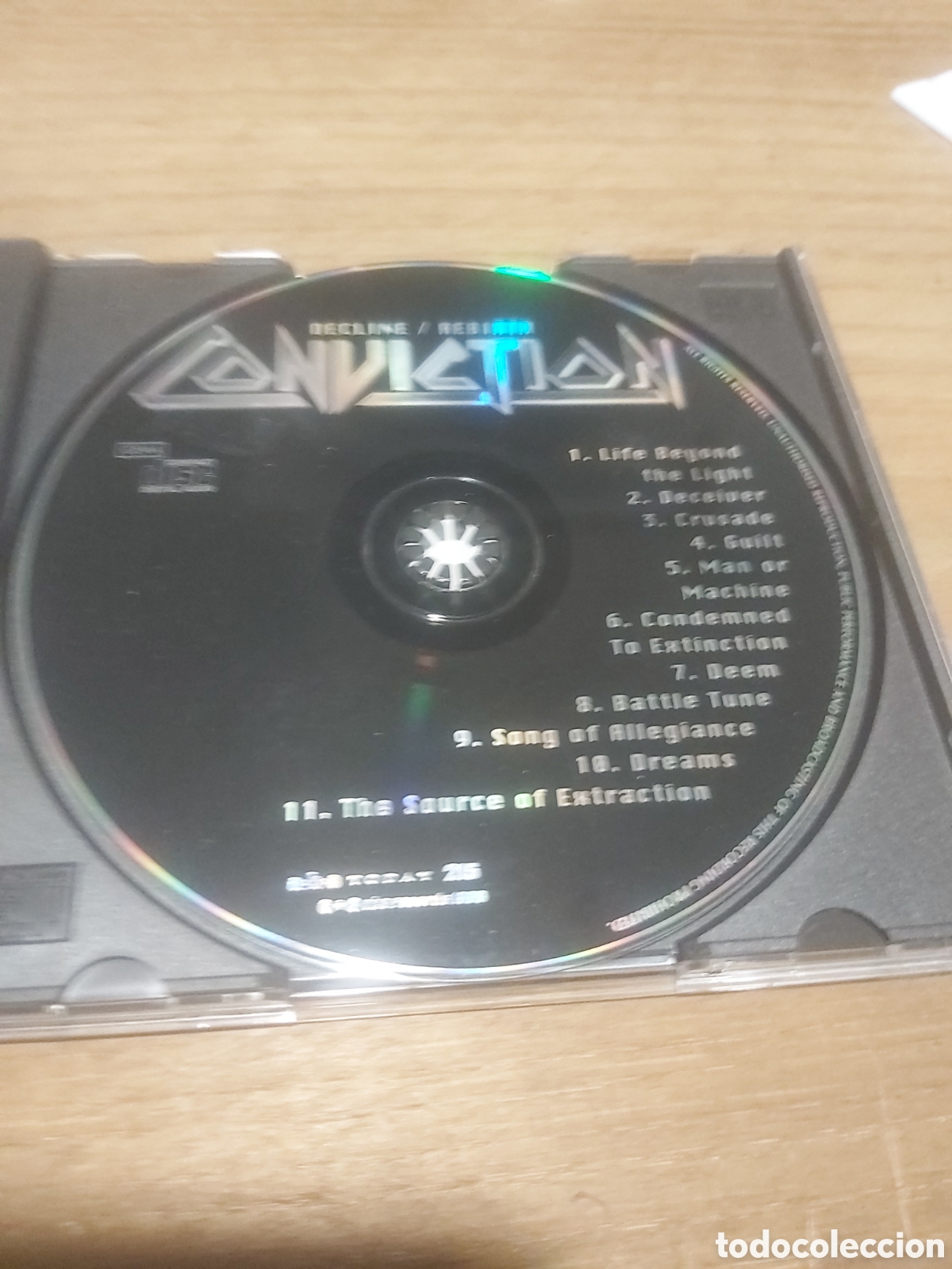 CDs de m&uacute;sica: CD conviction becline rebirth - Foto 2