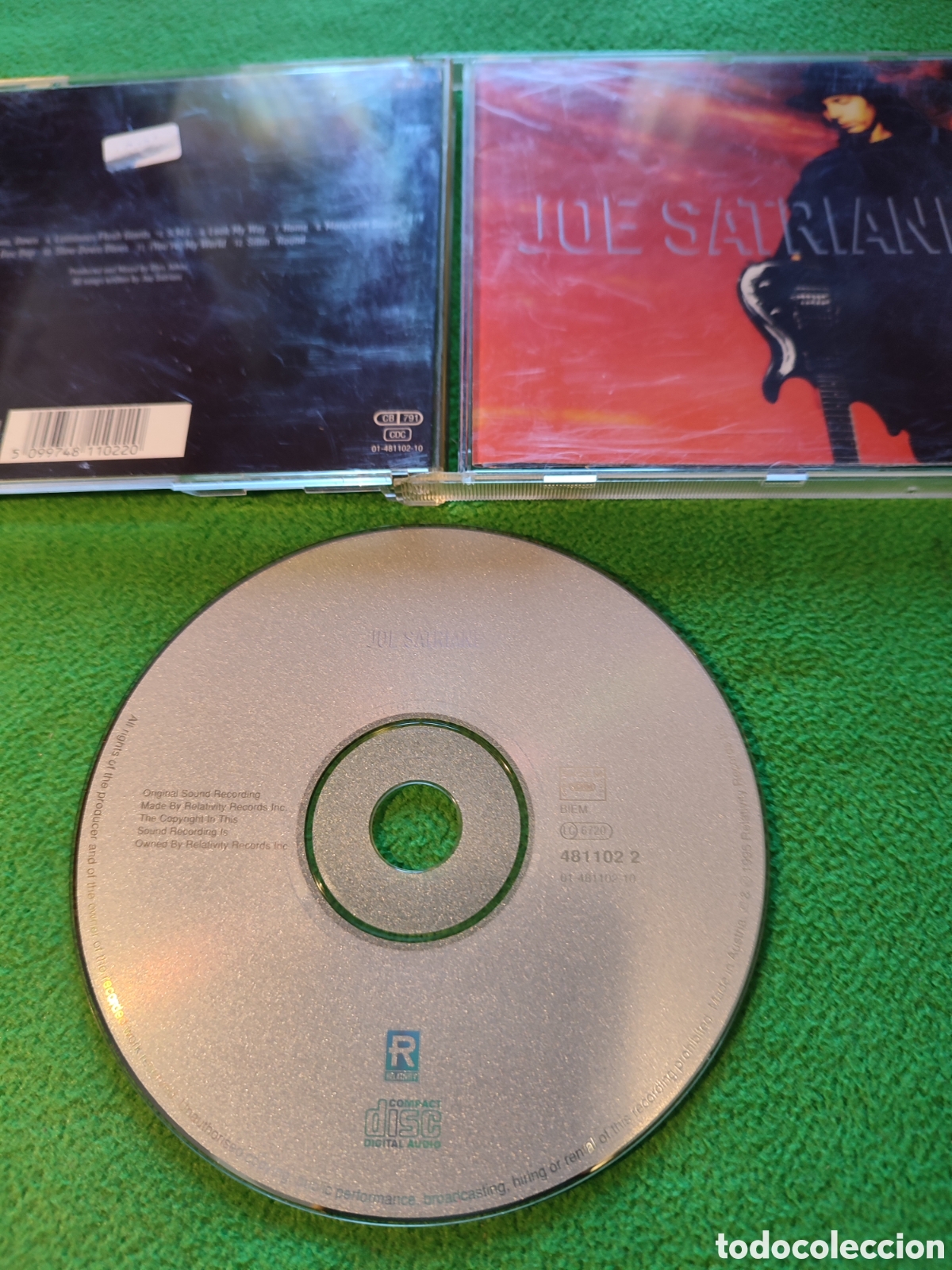 CDs de m&uacute;sica: Joe Satriani - Same Soporte CD - Foto 2