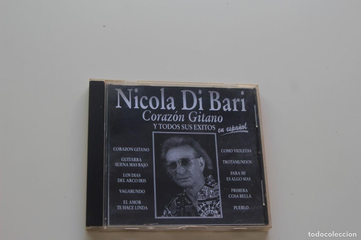 CDs de m&uacute;sica: NICOLA DI BARI CORAZON GITANO CD - Foto 1