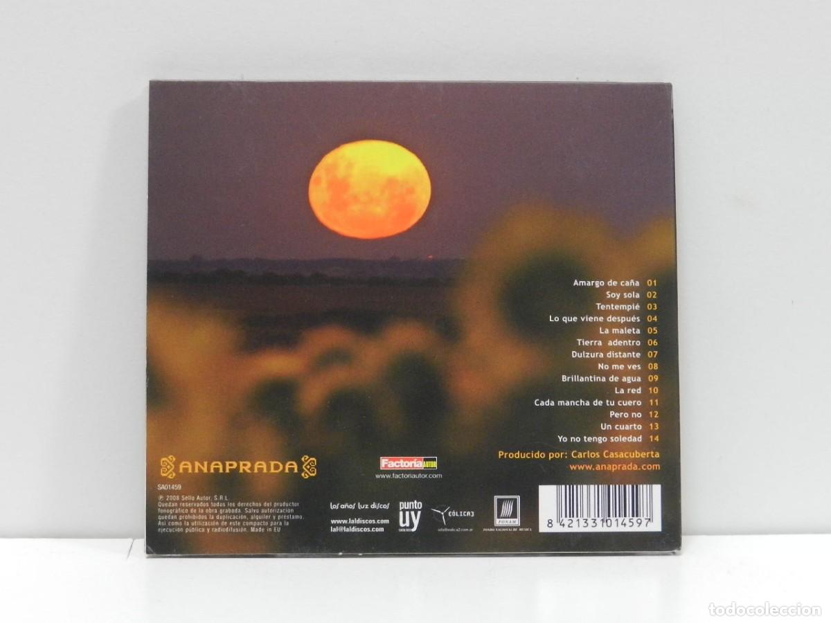 CDs de m&uacute;sica: DISCO CD. Ana Prada &ndash; Soy Sola. COMPACT DISC. - Foto 2