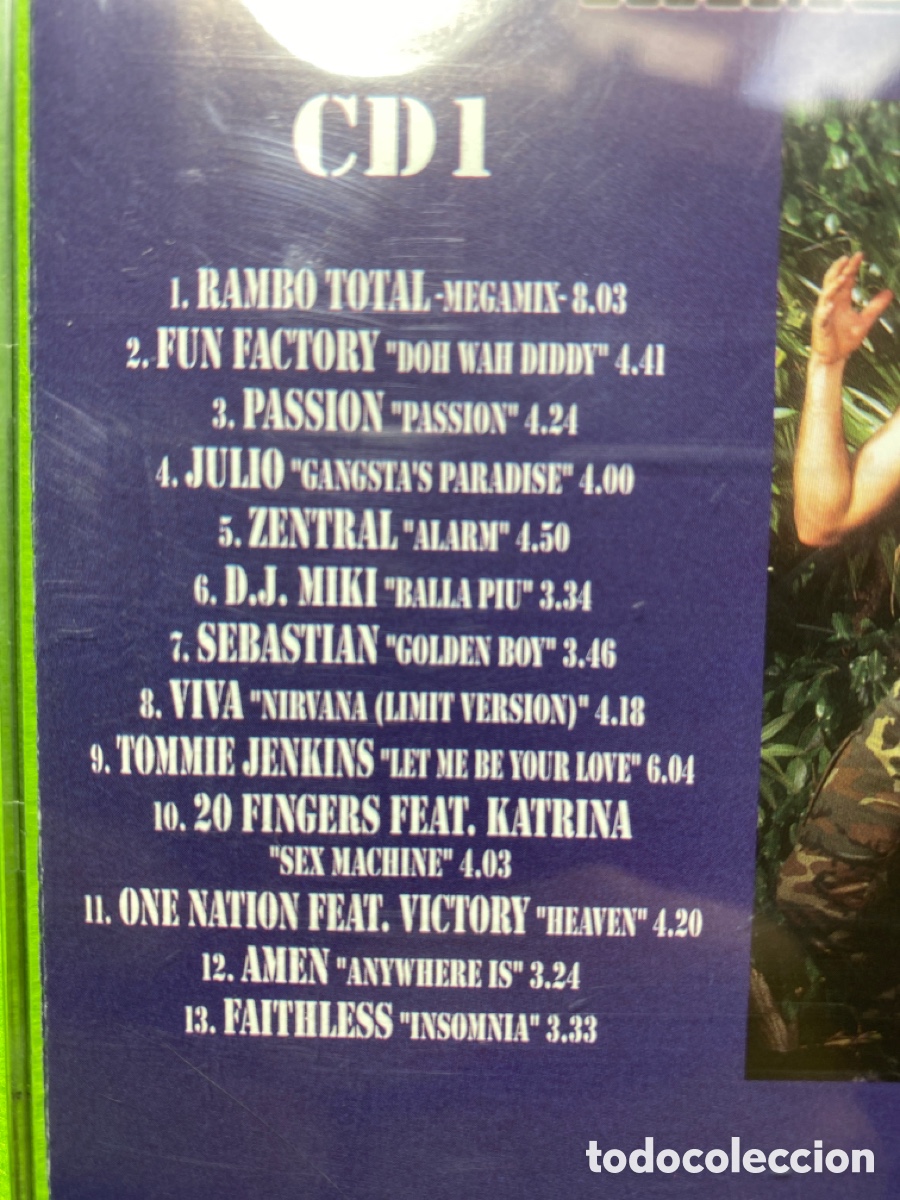 CDs de m&uacute;sica: Rambo total ( Doble cd) - Foto 3