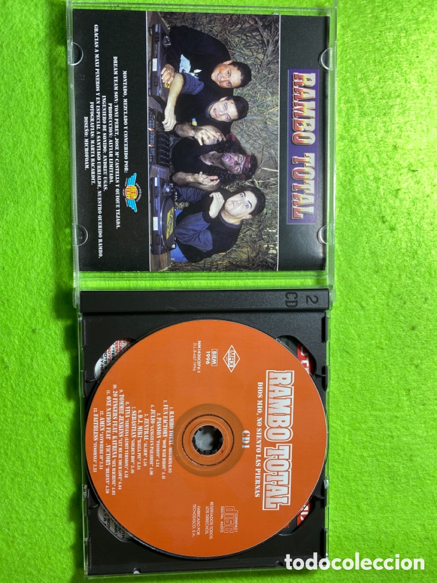 CDs de m&uacute;sica: Rambo total ( Doble cd) - Foto 5