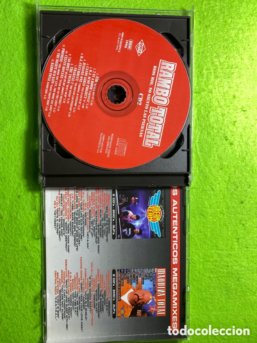 CDs de m&uacute;sica: Rambo total ( Doble cd) - Foto 6