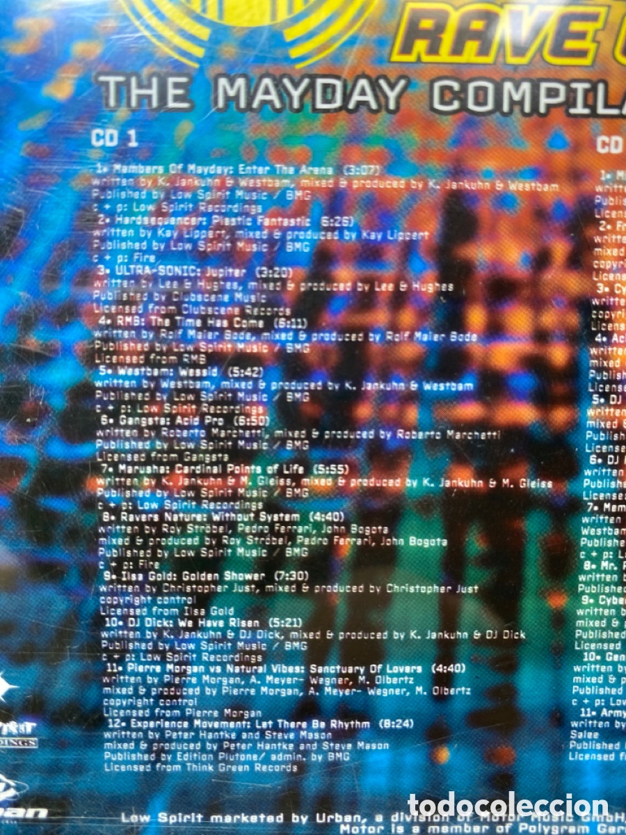 CDs de m&uacute;sica: Mayday Rave Olimpia - Foto 3