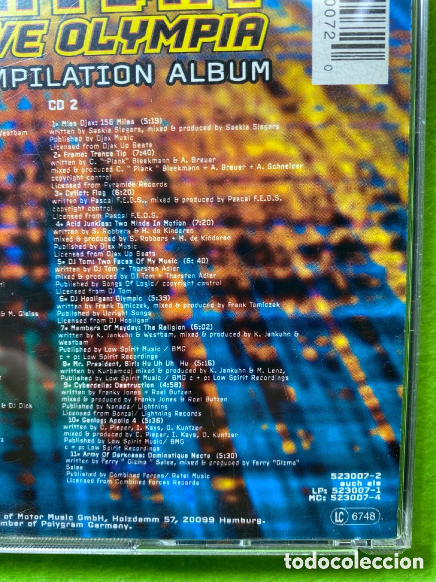 CDs de m&uacute;sica: Mayday Rave Olimpia - Foto 4