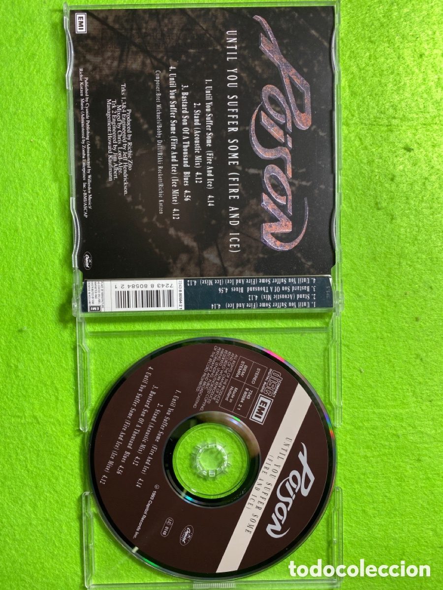 CDs de m&uacute;sica: Poison ( single promo) - Foto 2