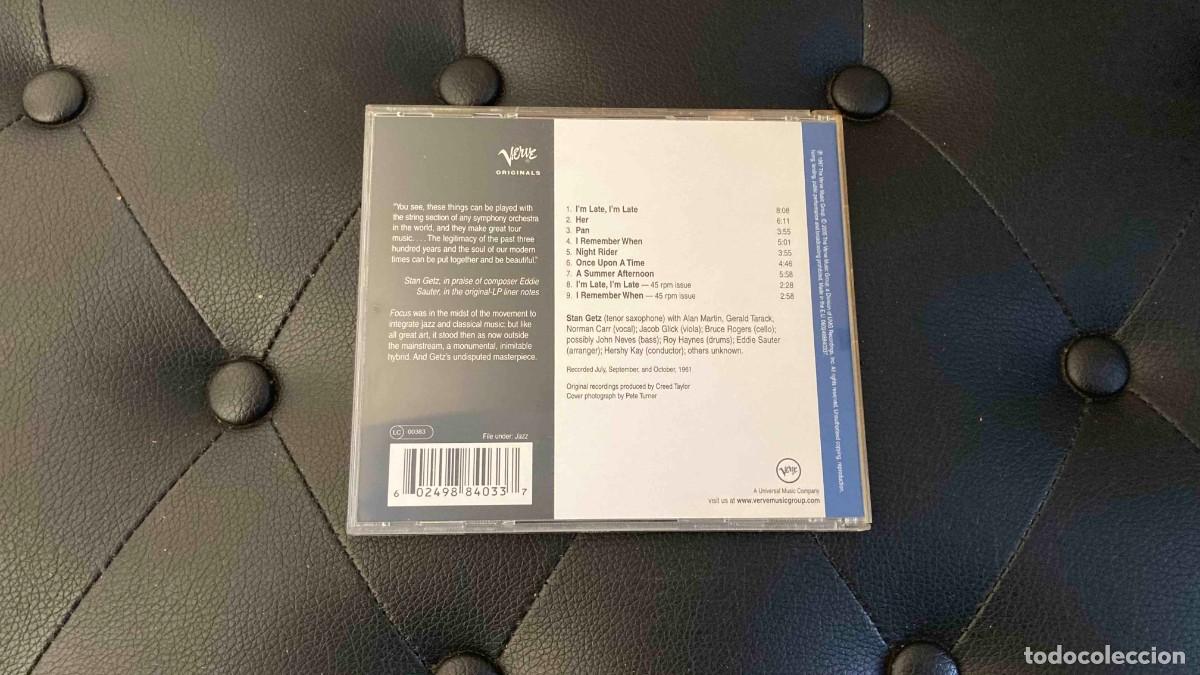 CDs de m&uacute;sica: 2 CDS. Stan Getz - Foto 2