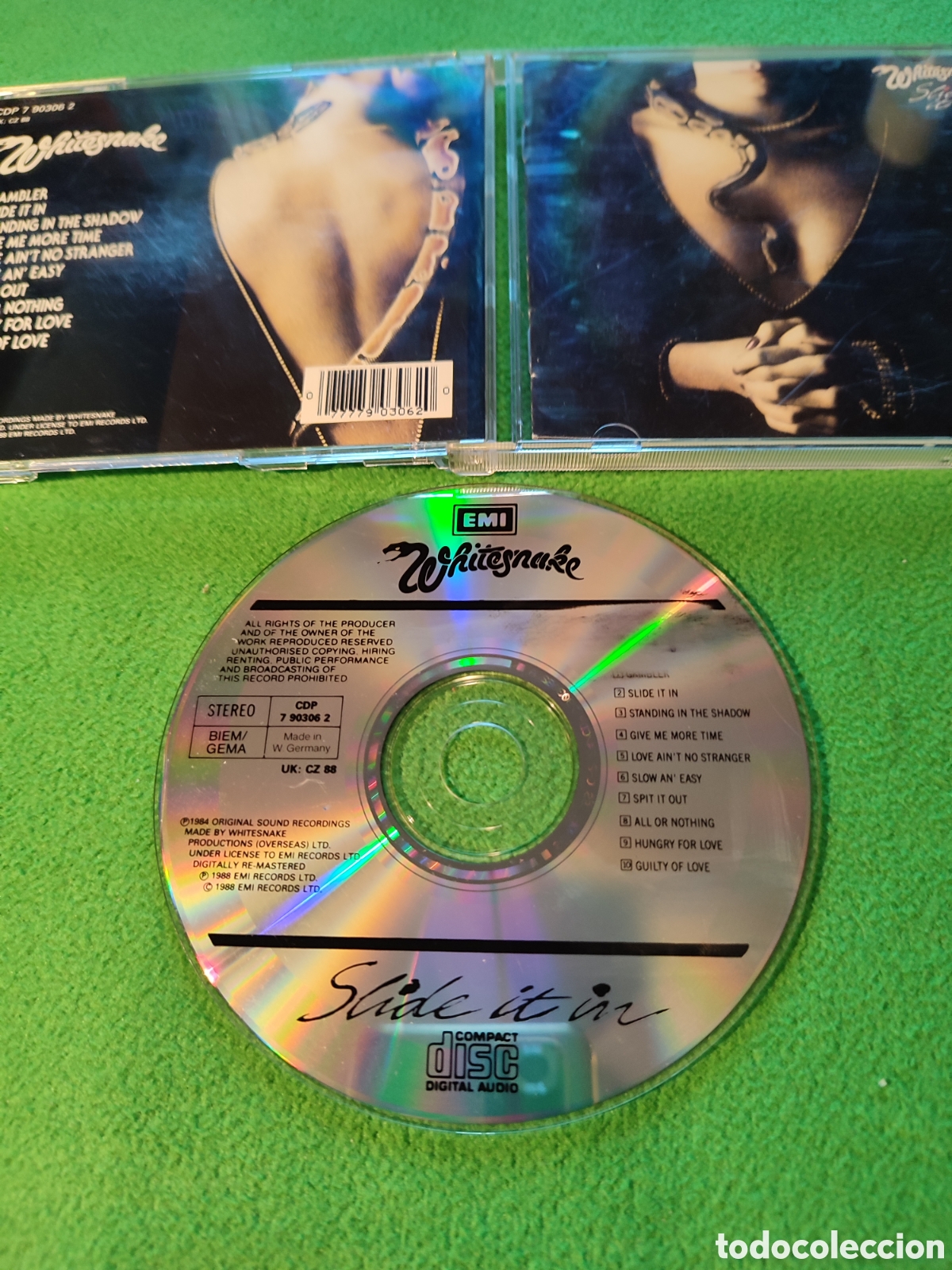 CDs de m&uacute;sica: Whitesnake - Slide It in - Foto 2