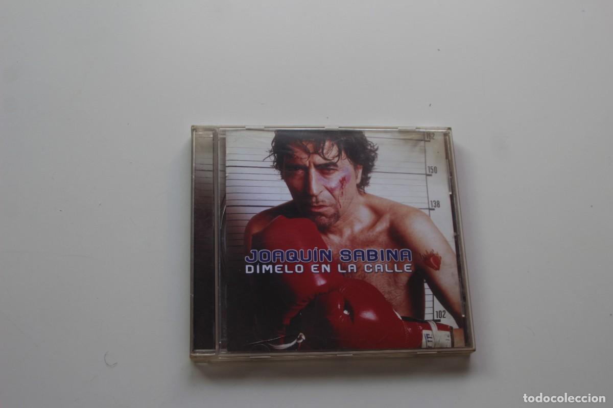 CDs de m&uacute;sica: JOAQUIN SABINA DIMELO EN LA CALLE CD - Foto 1