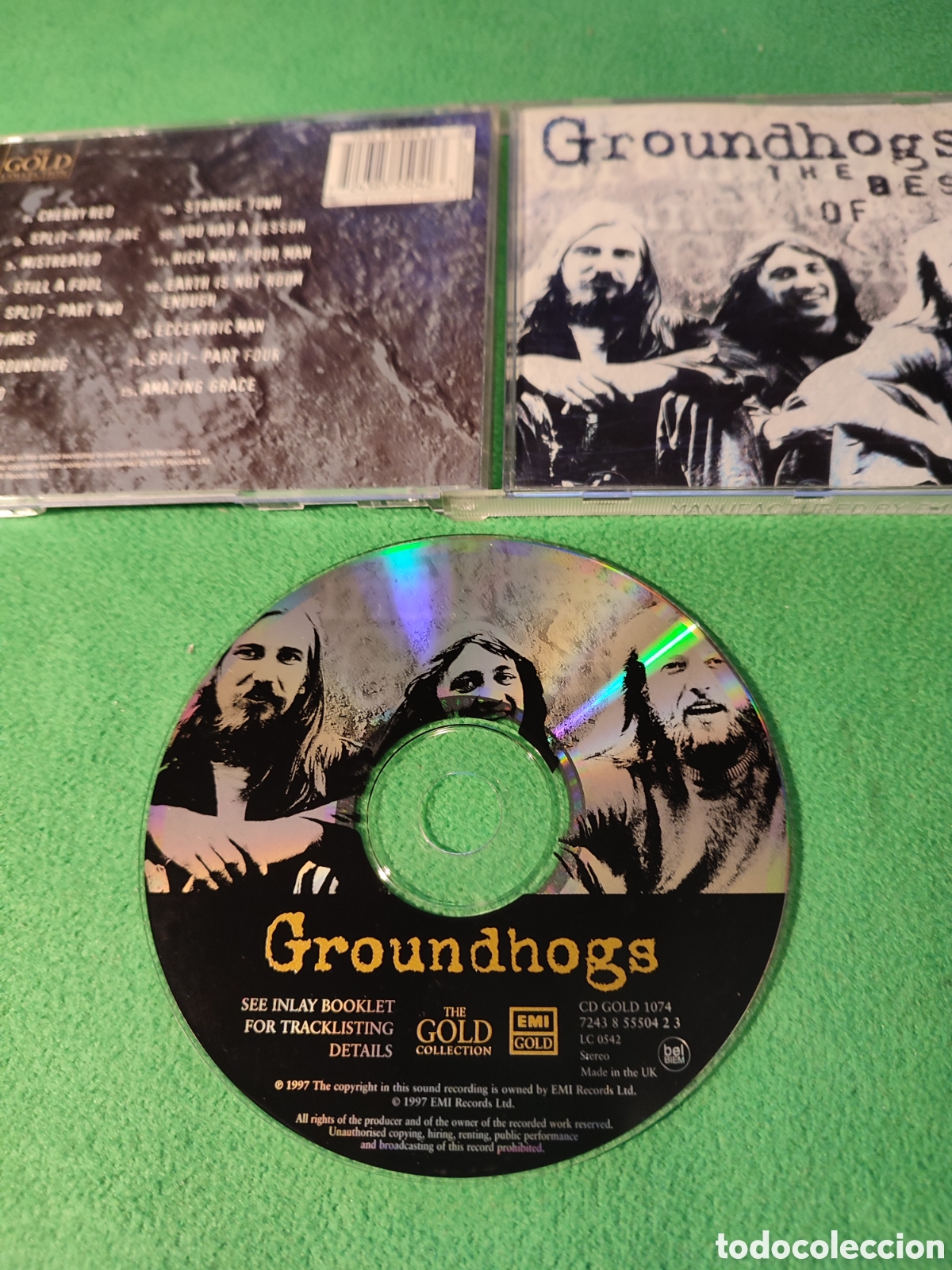 CDs de m&uacute;sica: Groundhogs - The Best of - Foto 2