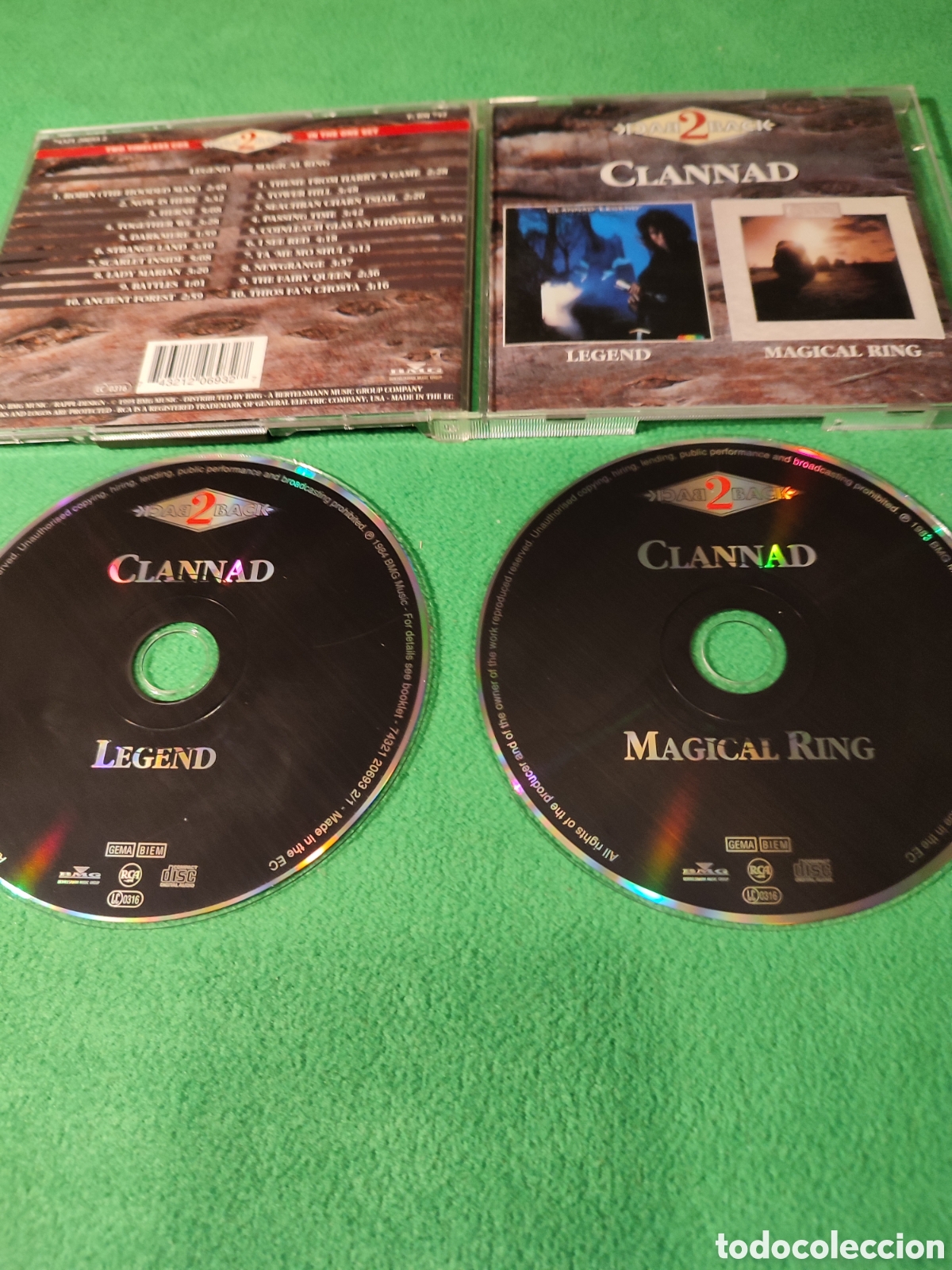 CDs de m&uacute;sica: Clannad - Legend + Magical ring 2 CDs - Foto 2