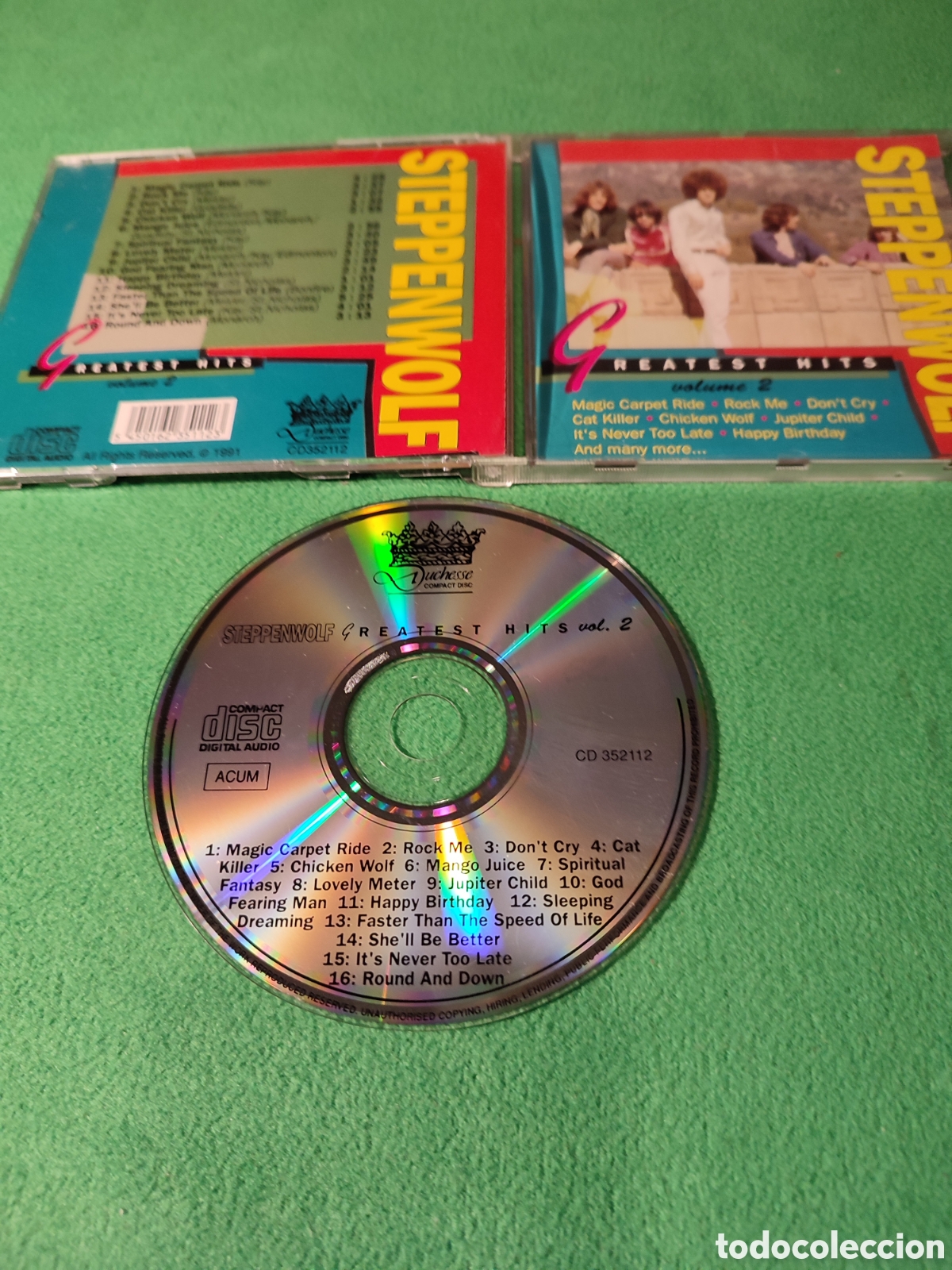 CDs de m&uacute;sica: Steppenwolf - Greatest hits volumen 2 - Foto 2
