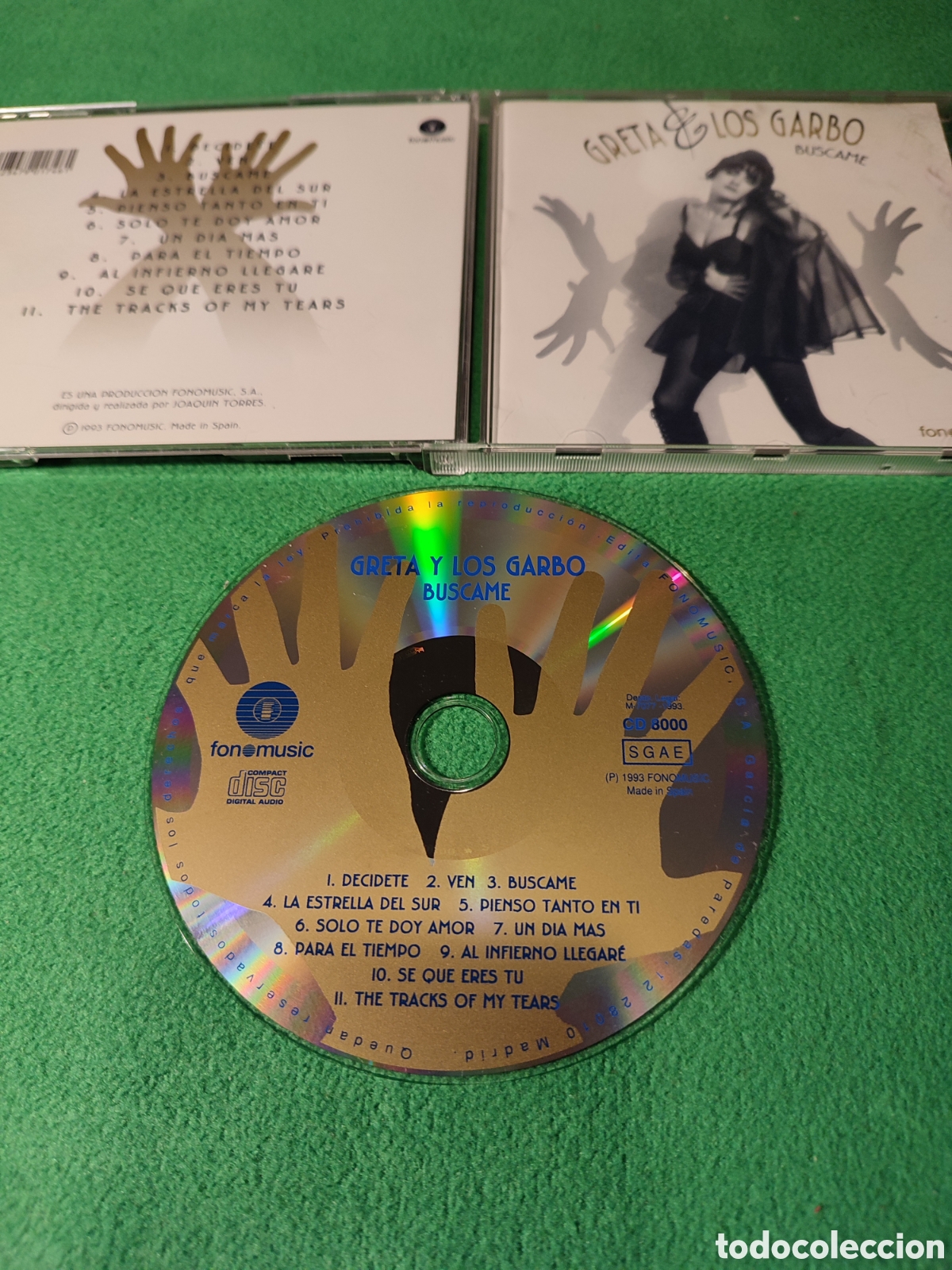 CDs de m&uacute;sica: Greta y los Garbo - B&uacute;scame - Foto 2