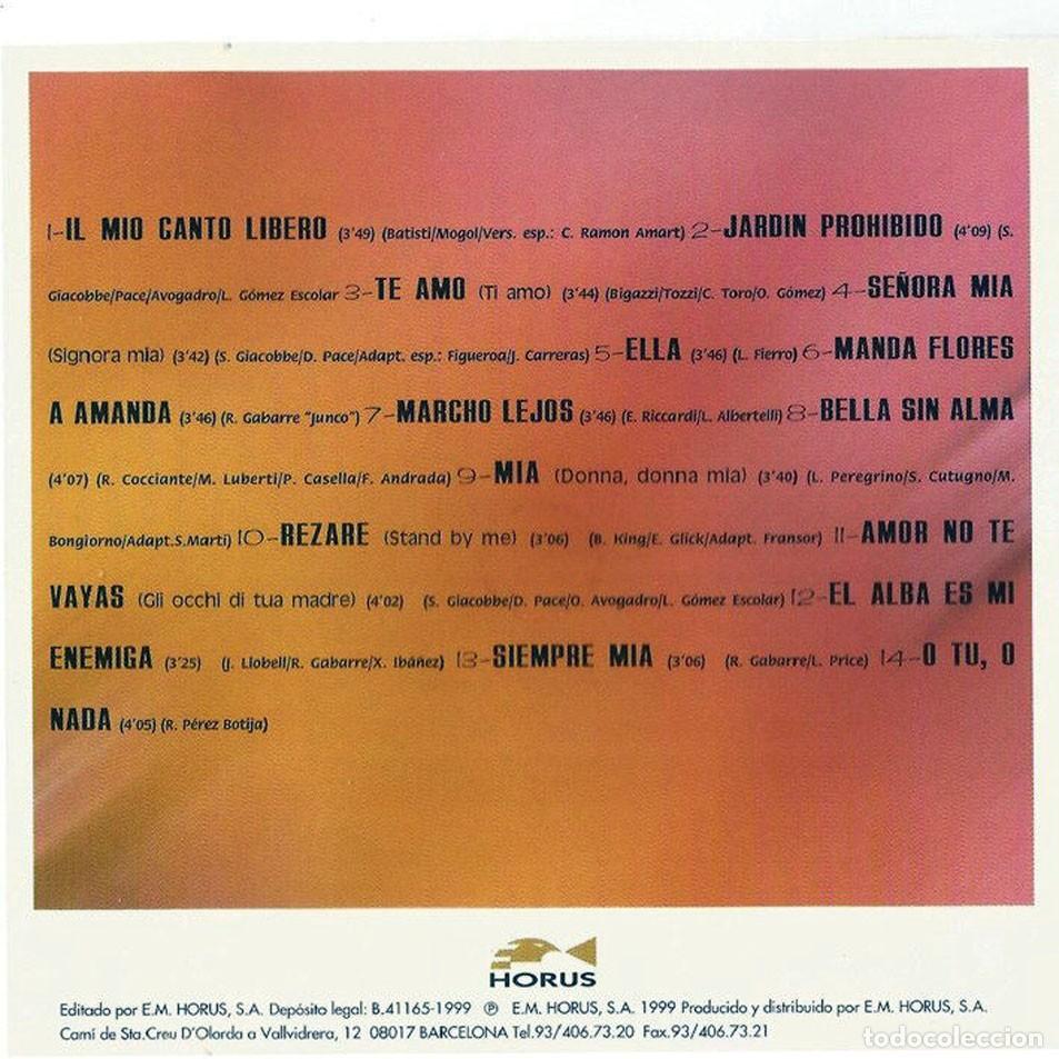 CDs de m&uacute;sica: Cuore Zingaro - Junco - 1 cd - Foto 2