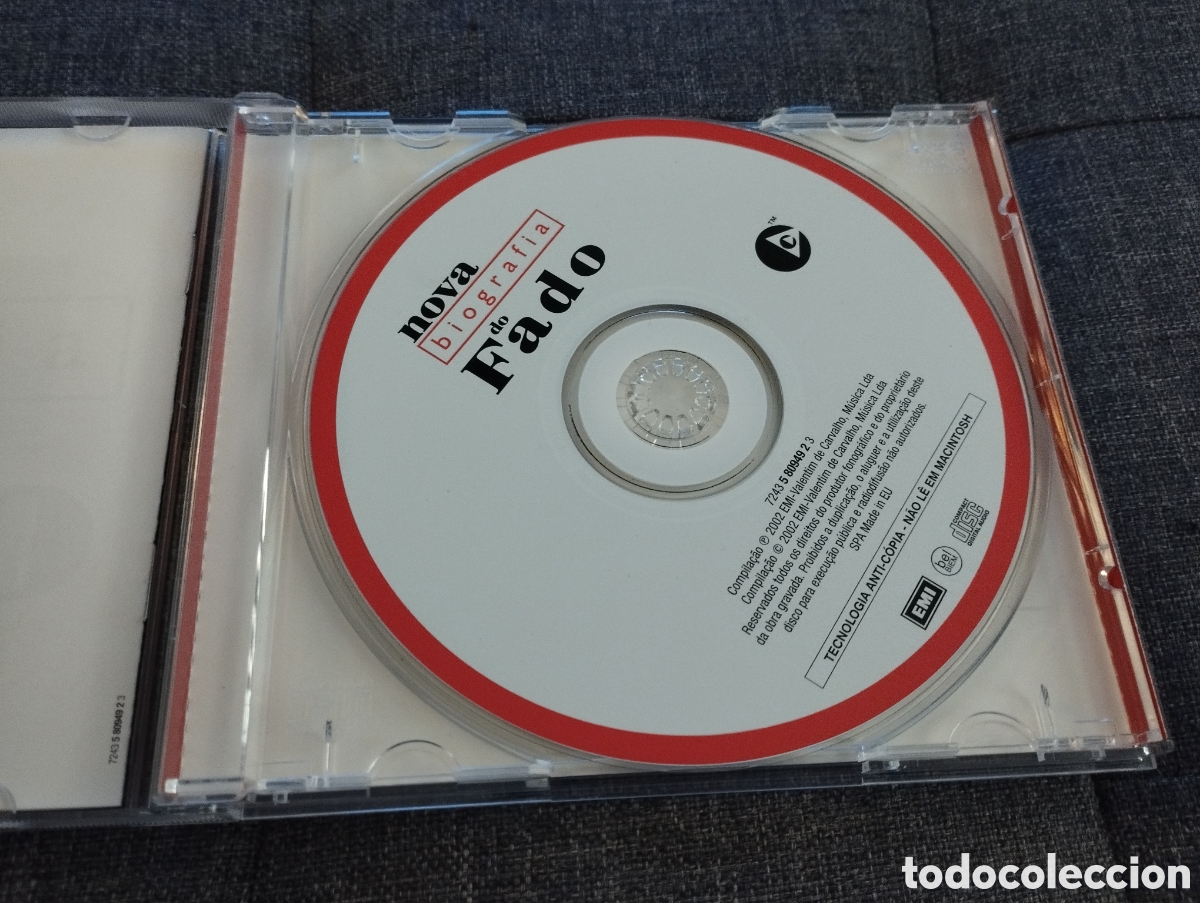 CDs de m&uacute;sica: NOVA BIOGRAFIA DO FADO (CD) - Foto 2
