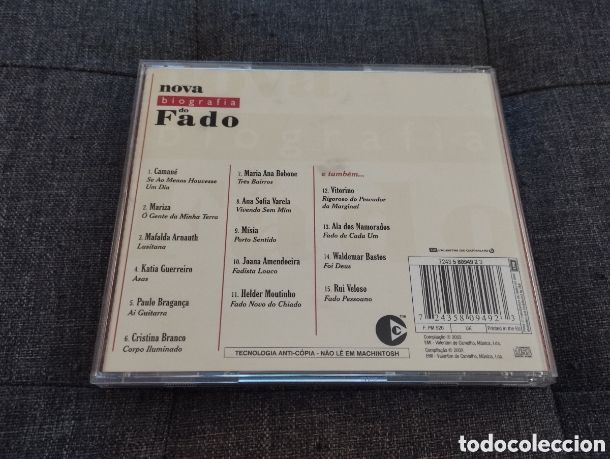 CDs de m&uacute;sica: NOVA BIOGRAFIA DO FADO (CD) - Foto 3