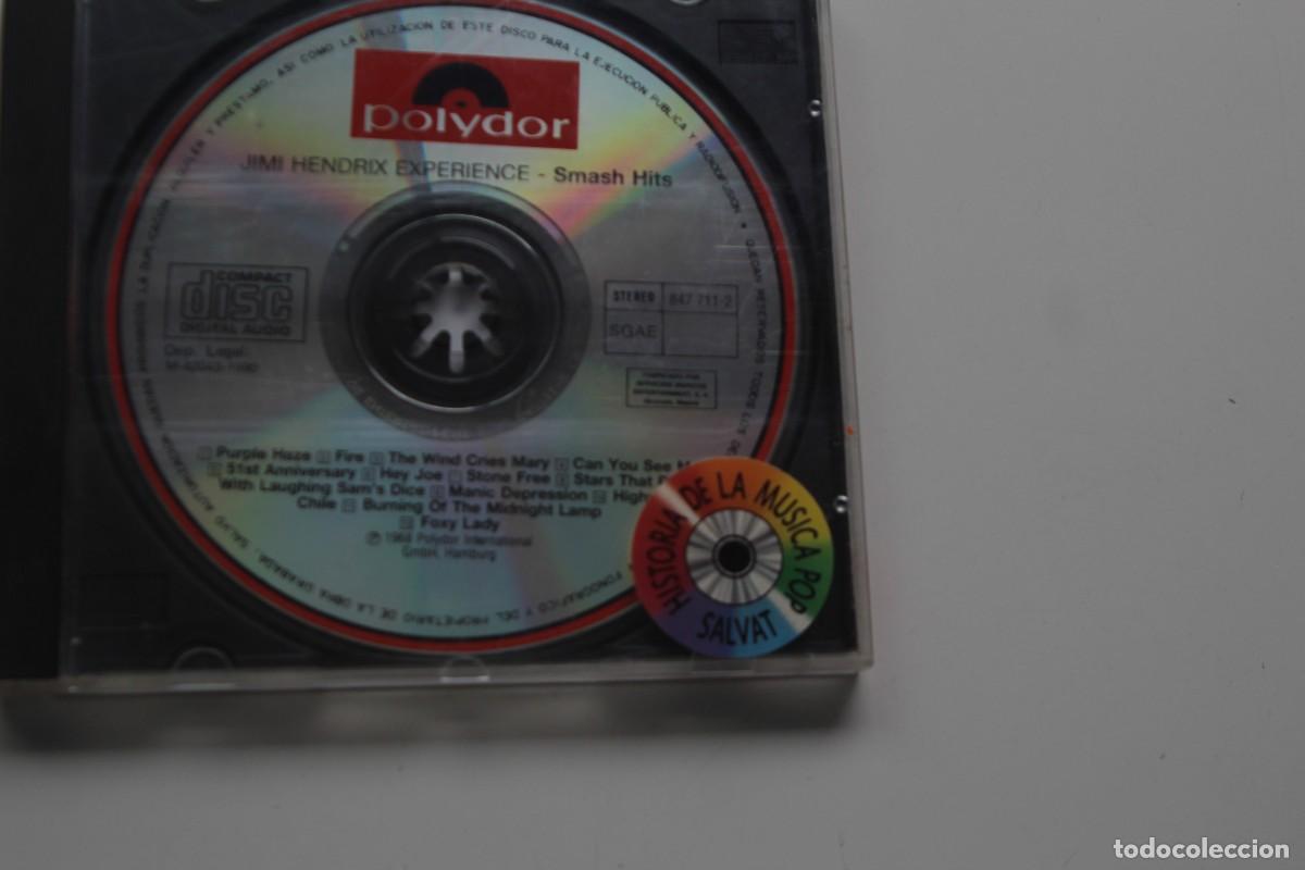 CDs de m&uacute;sica: JIMI HENDRIX EXPERIENCE SMASH HITS CD - Foto 1