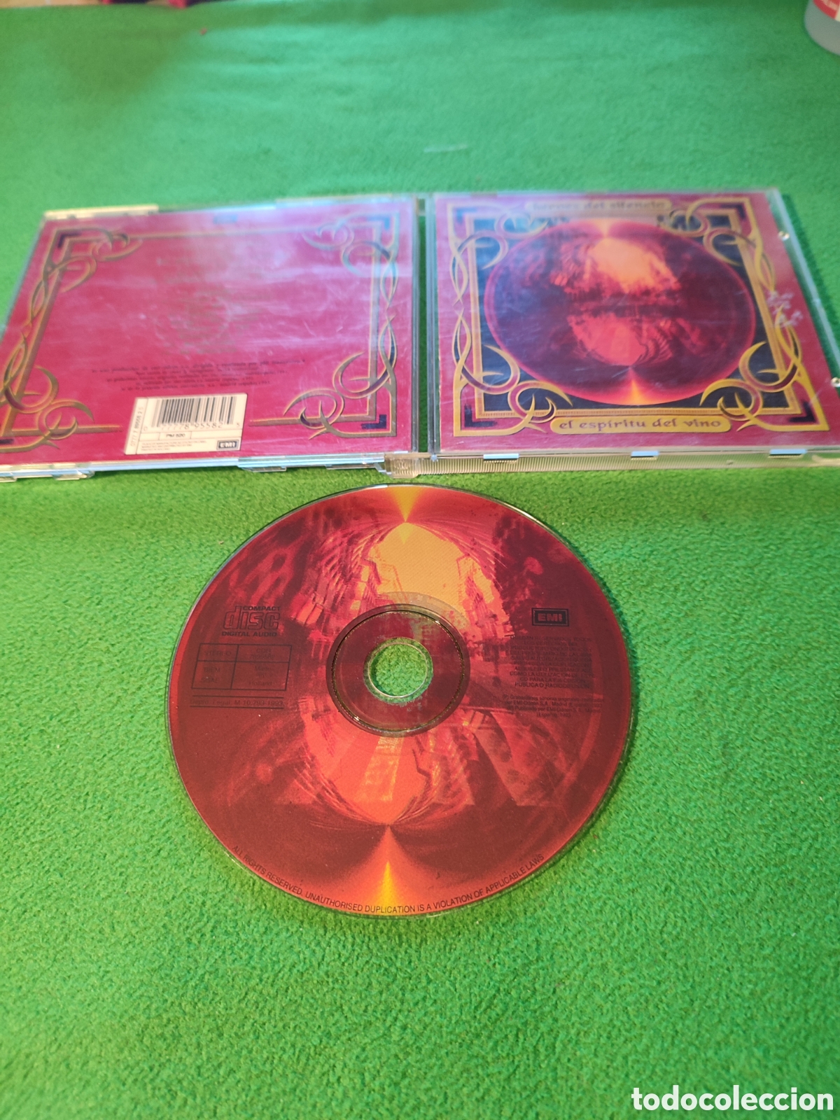 CDs de m&uacute;sica: H&eacute;roes del Silencio - El esp&iacute;ritu del vino - Foto 2