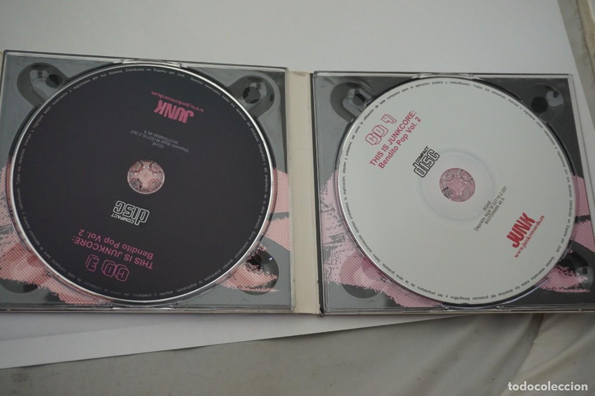 CDs de m&uacute;sica: 4 X CD - JUNK - THIS IS JUNKCORE - BENDITO POP VOL. 2 - Foto 3