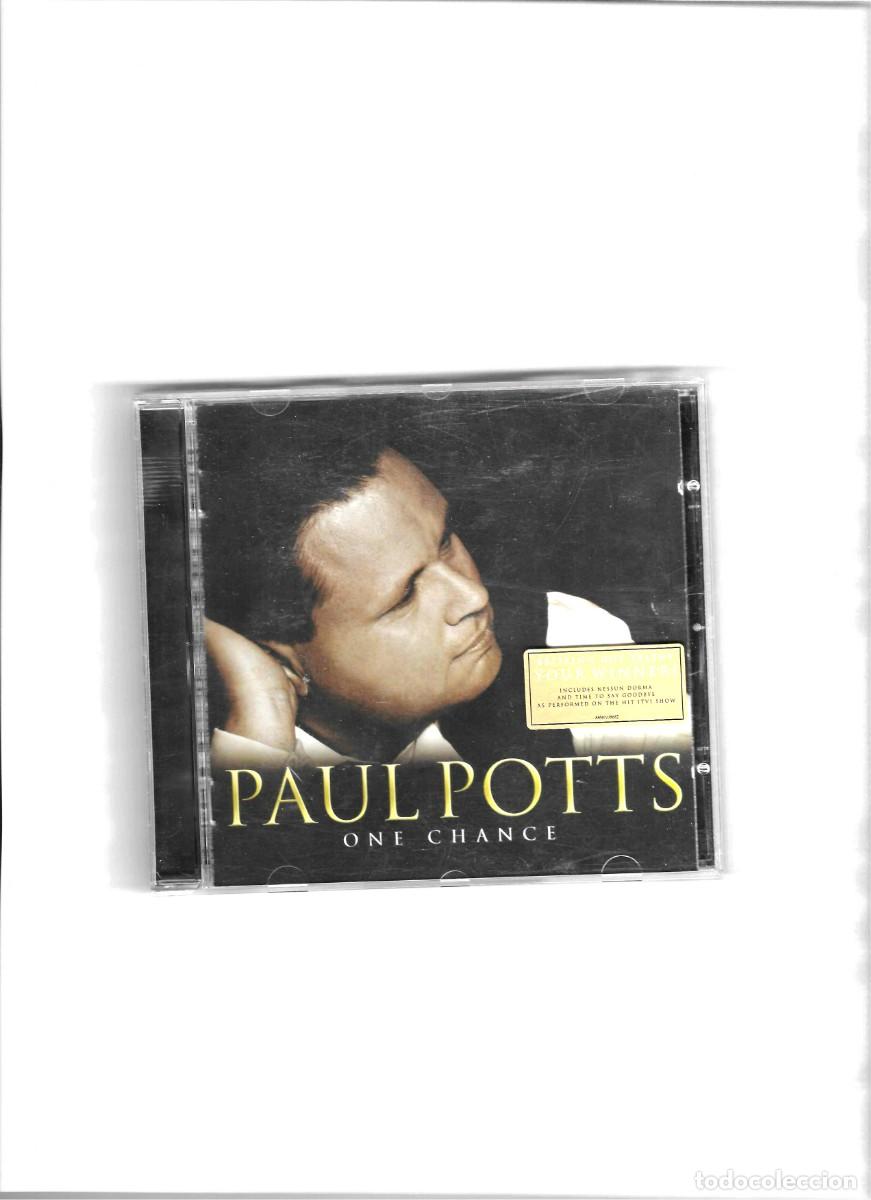 CDs de m&uacute;sica: paul potts. one chance - Foto 1