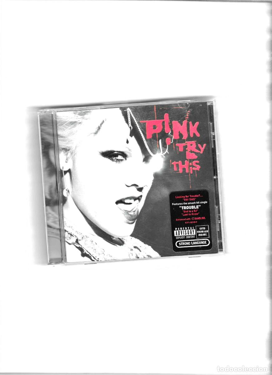 CDs de m&uacute;sica: pink: try this - Foto 1