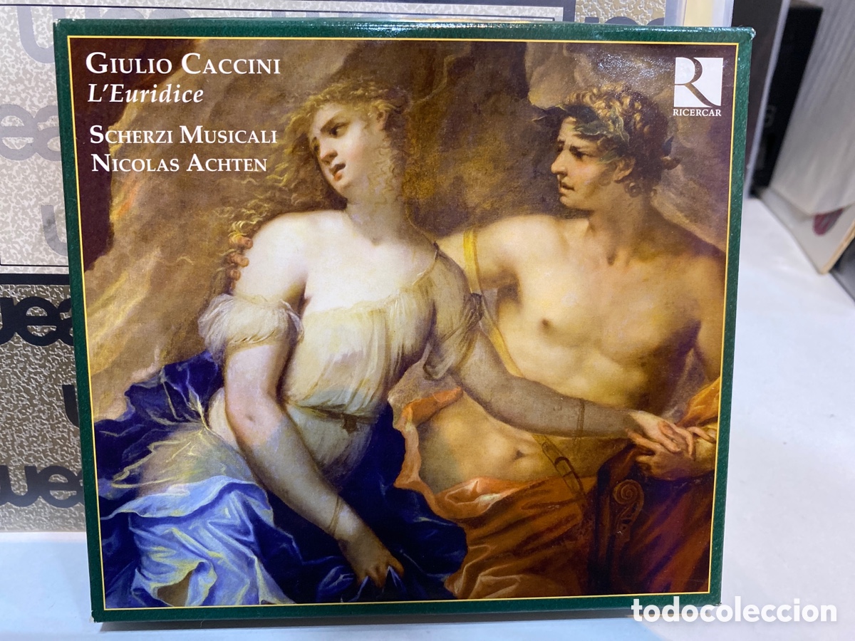 CDs de m&uacute;sica: Caccini - Scherzi Musicali, Nicolas Achten - L'Euridice (CD, Album)