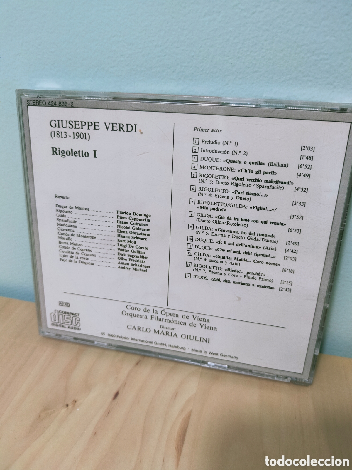 CDs de m&uacute;sica: CD La Gran &Oacute;pera Rigoletto - Foto 2