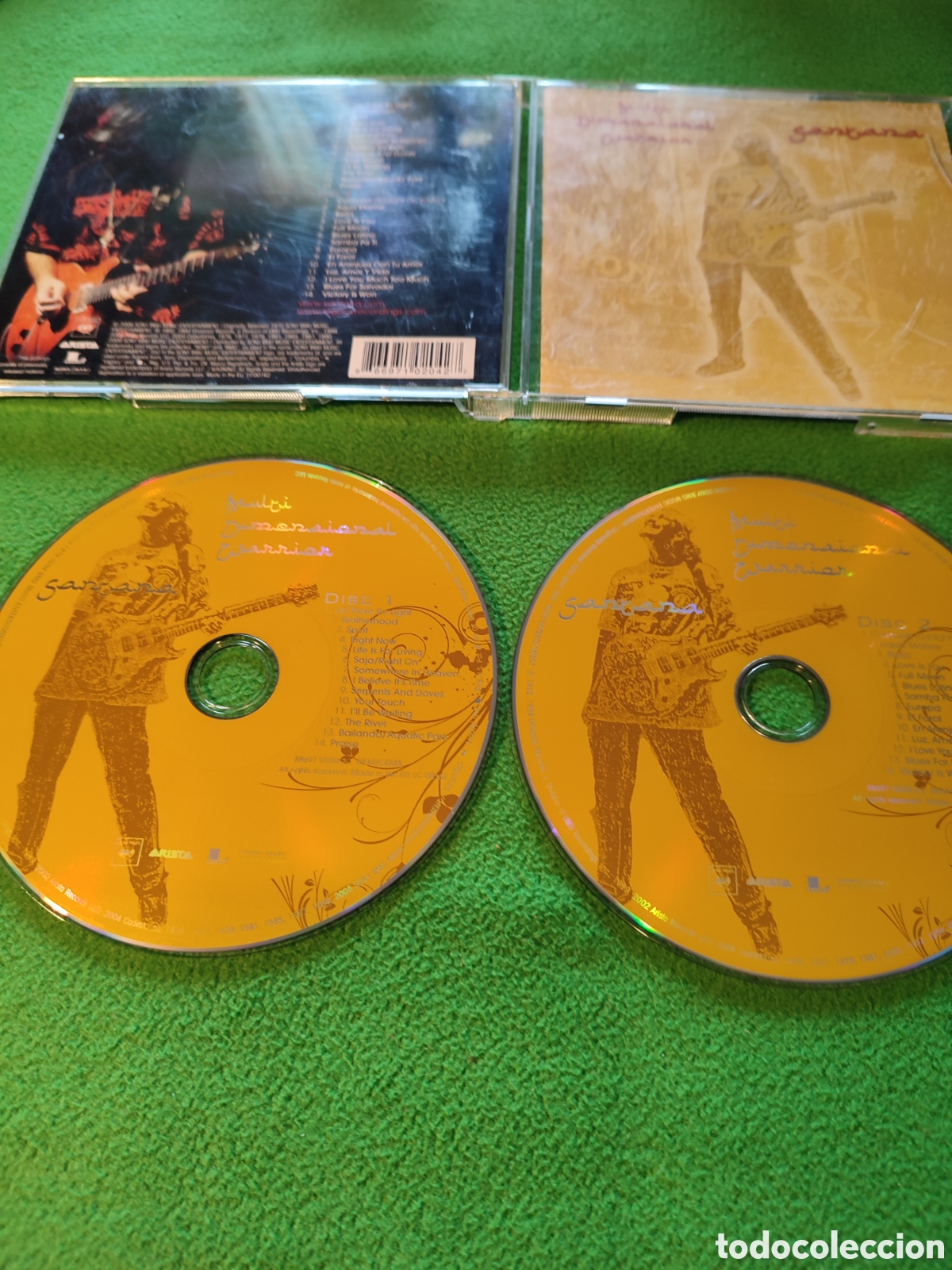 CDs de m&uacute;sica: Santana - Multi Dimensional warrior 2 cds - Foto 2
