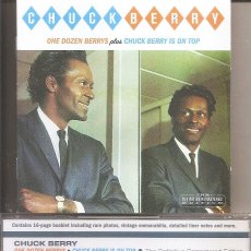 CDs de Música: CHUCK BERRY - ONE DOZEN BERRYS + CHUCK BERRY IS ON TOP AND BONUS TRACKS (CD, HOODOO RECORDS 2012)