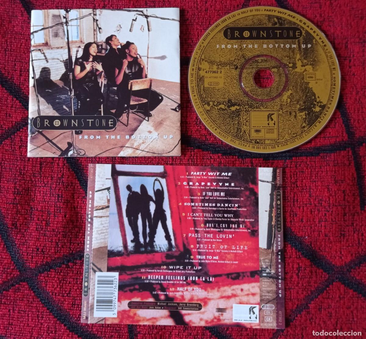 CDs de m&uacute;sica: BROWNSTONE ** From The Bottom Up ** CD ORIGINAL 1994 AUSTRIA - Foto 1