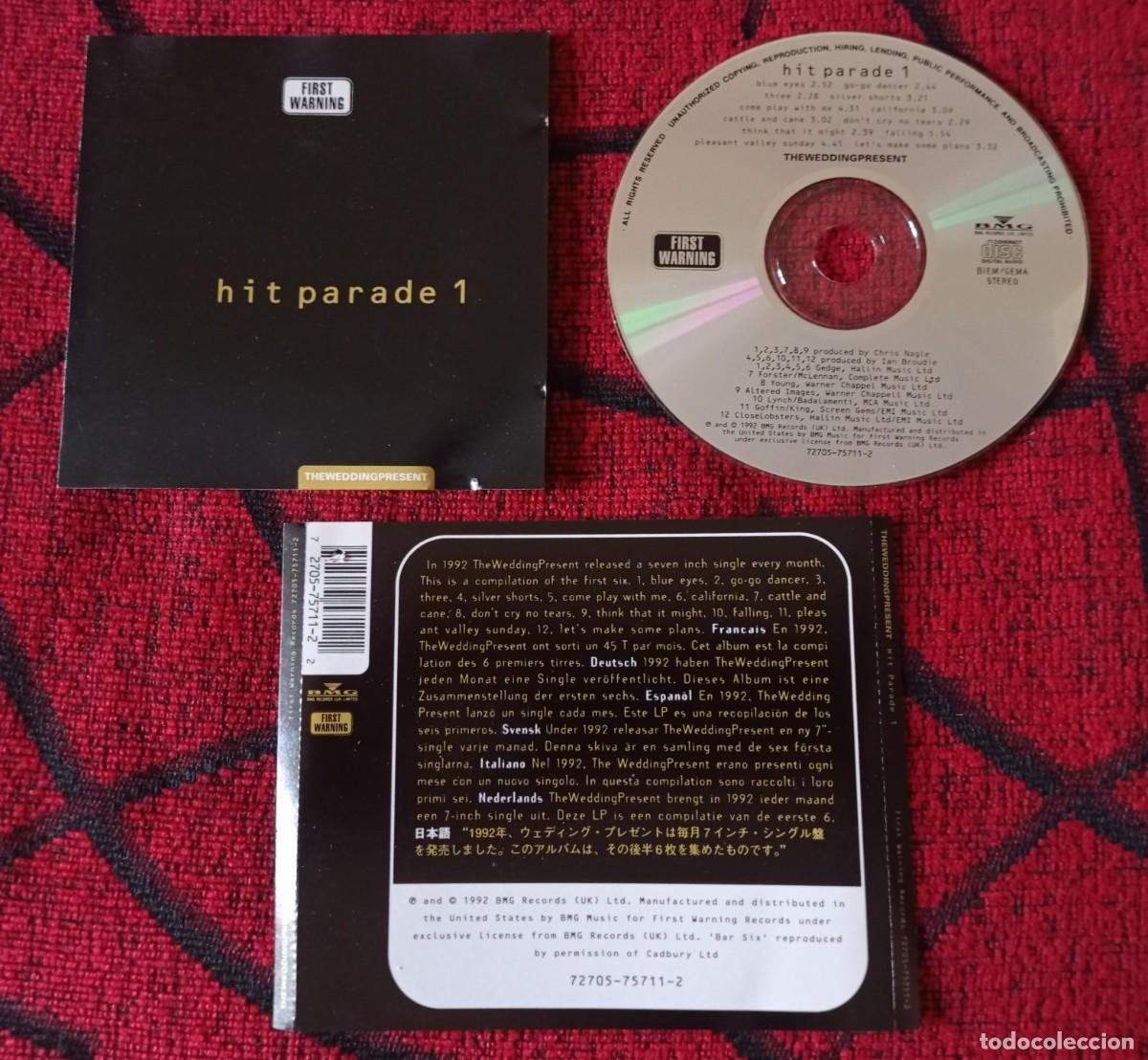 CDs de m&uacute;sica: THE WEDDING PRESENT ** Hit Parade 1 ** CD ORIGINAL 1992 UK - Foto 1
