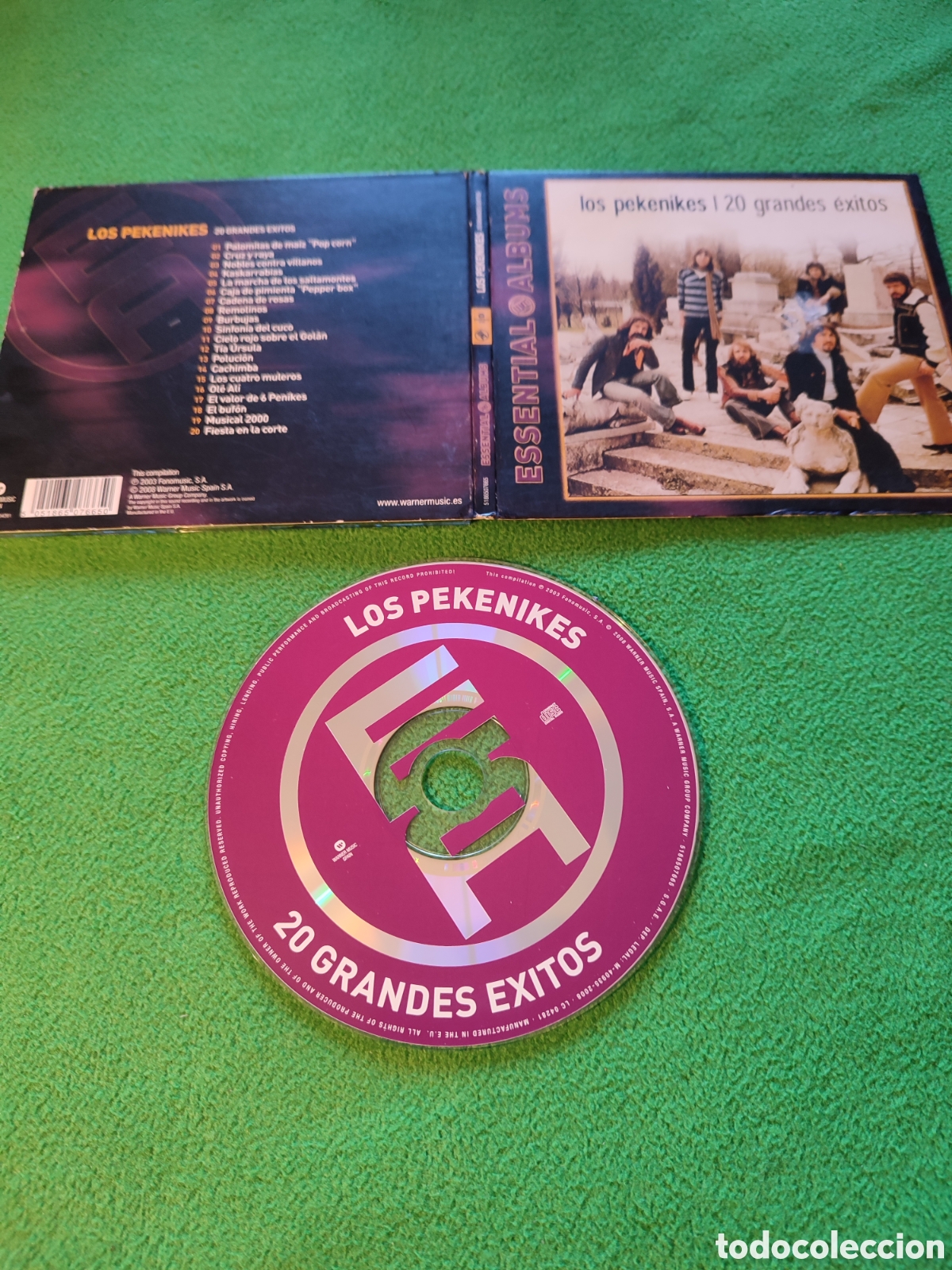 CDs de m&uacute;sica: Los Pekenikes - 20 grandes &eacute;xitos - Foto 2