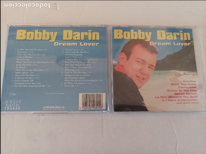 CDs de m&uacute;sica: BOBBY DARIN / Exitos - Foto 2