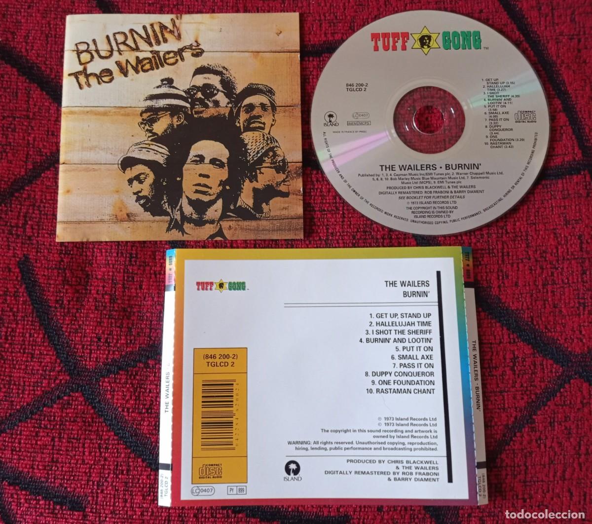 CDs de m&uacute;sica: THE WAILERS ** Burnin ** CD ORIGINAL - Foto 1