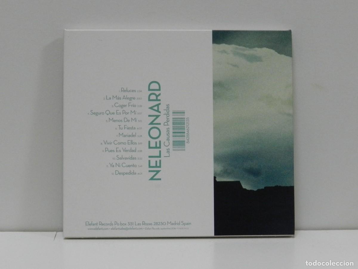 CDs de m&uacute;sica: DISCO CD. Neleonard &ndash; Las Causas Perdidas. COMPACT DISC. - Foto 2
