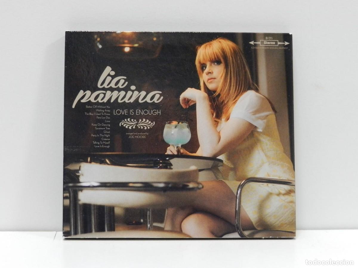 CDs de m&uacute;sica: DISCO CD. Lia Pamina &ndash; Love Is Enough. COMPACT DISC. - Foto 1