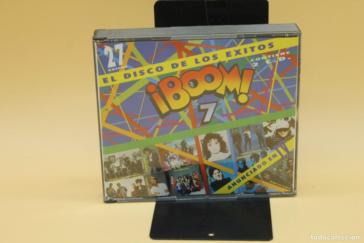 CDs de m&uacute;sica: 27 EXITOS EL DISCO DE LOS EXITOS &iexcl;BOOM! 7 DOBLE CD - Foto 1