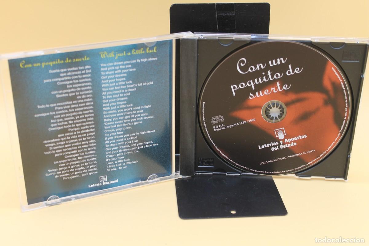 CDs de m&uacute;sica: CD CON UN POQUITO DE SUERTE - Foto 2